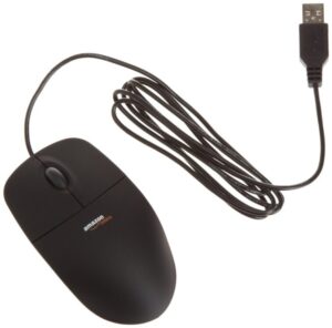 AmazonBasics 3-Button USB Wired Mouse