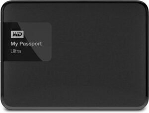 WD 1TB Black My Passport Ultra Portable External Hard Drive