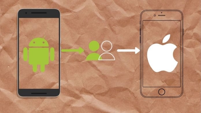 how to transfer contacts from ios to android